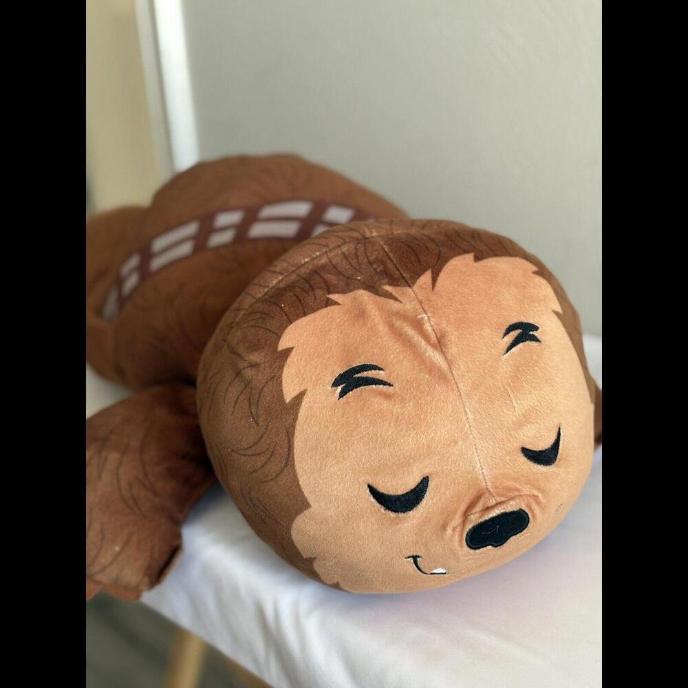 Star Wars Chewbacca Cuddleez Pillow Plush Squishy Soft 24" Stuffed Animal Toy